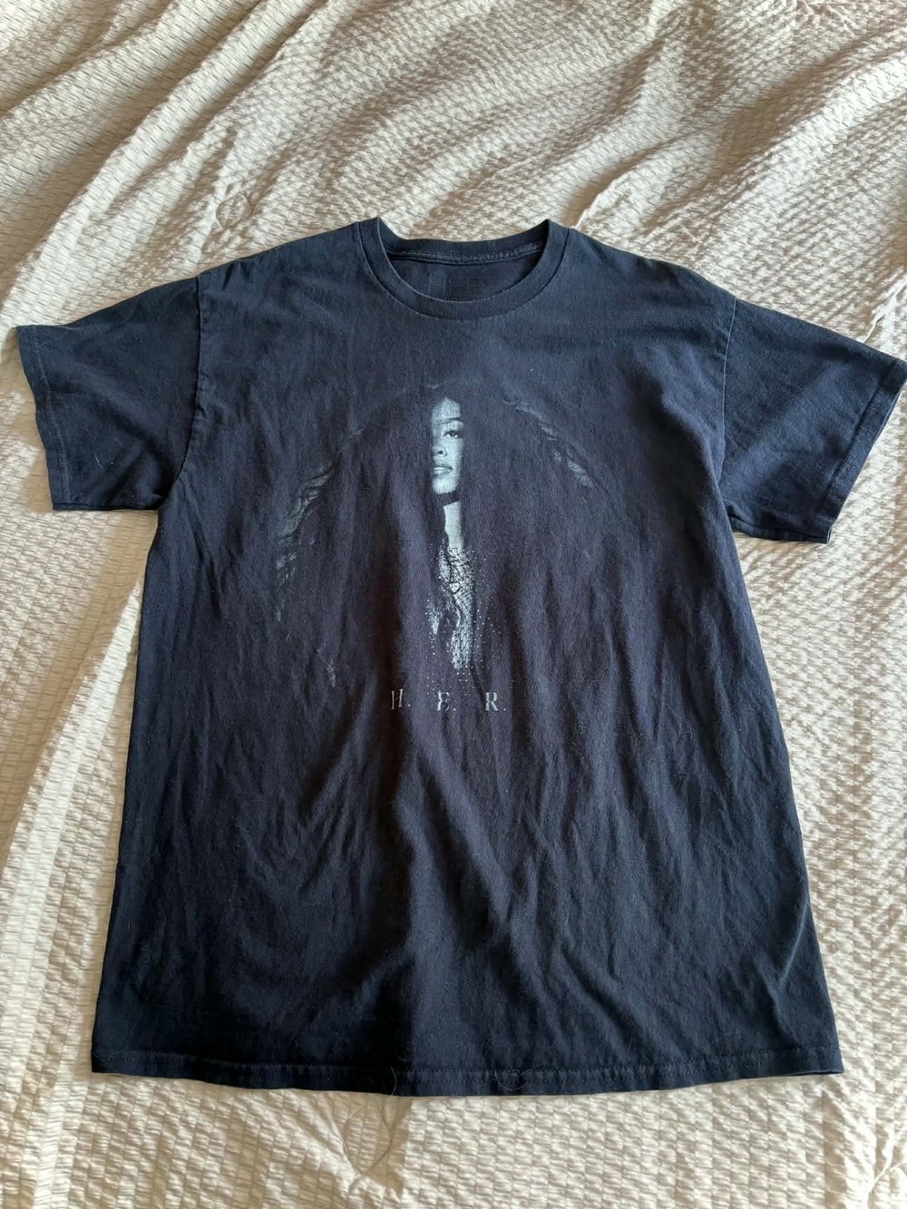 Black H.E.R. Graphic Tee - Unisex Short Sleeve Shirt